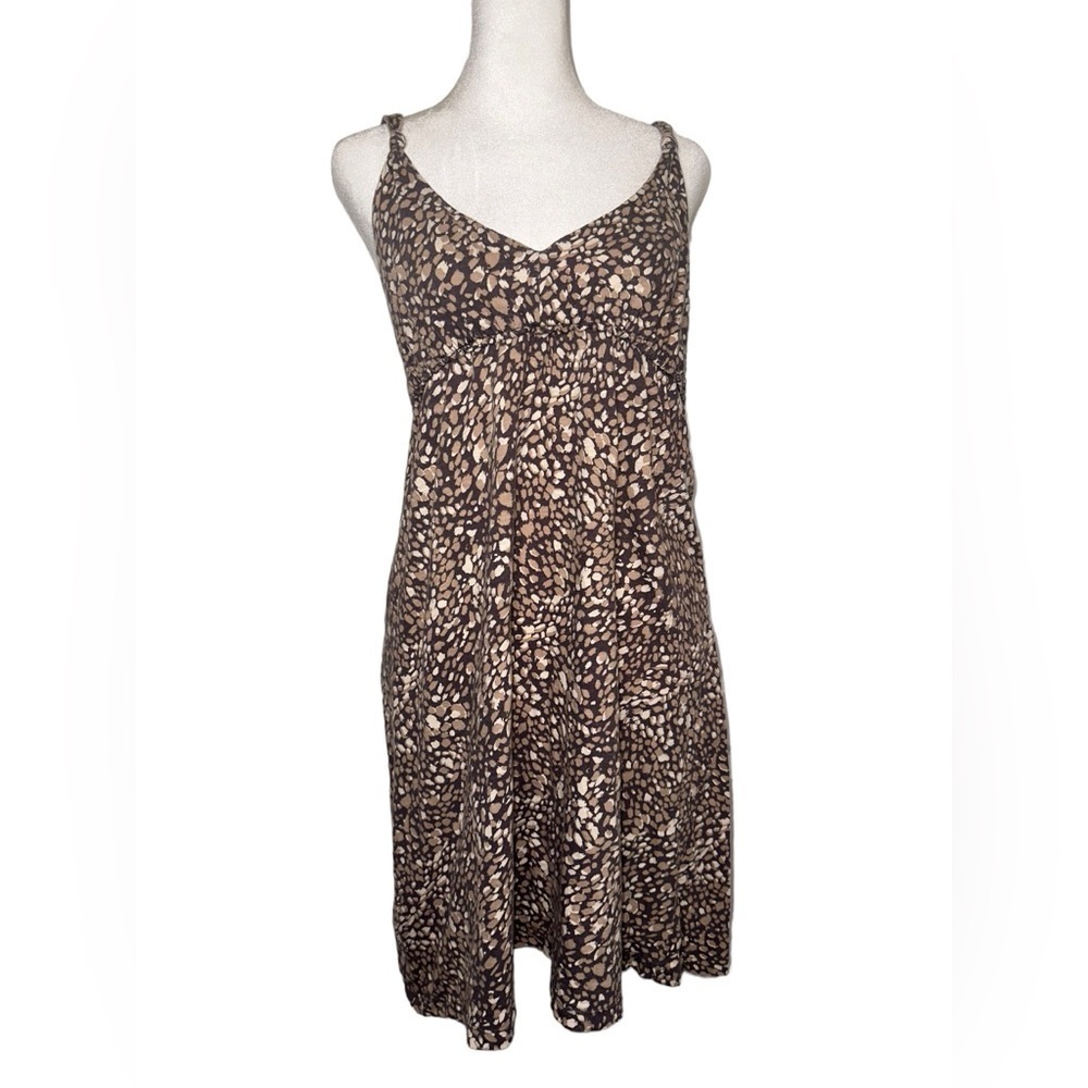 Loft Brown Midi Cami Dress Size Small